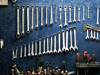 Organiza tus herramientas en casa